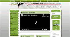 Desktop Screenshot of pharvet.com